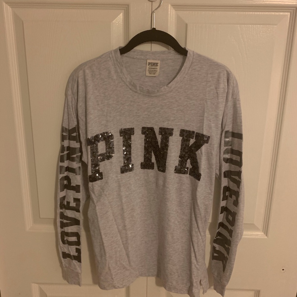 PINK long sleeve tee